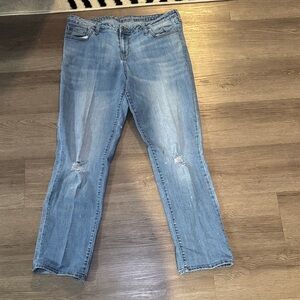 Old Navy Women's Boyfriend Jeans - Light Blue